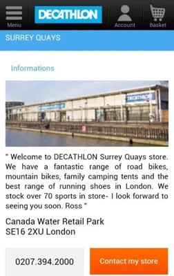 Decathlon android App screenshot 1