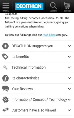 Decathlon android App screenshot 3